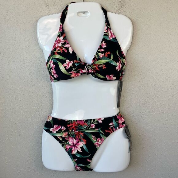 NWT Carmen Marc Valvo Matching Bikini and Bottom Size XS - Picture 1 of 6